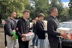 Московские студенты отправили 80 тонн гумпомощи бойцам СВО и жителям приграничья